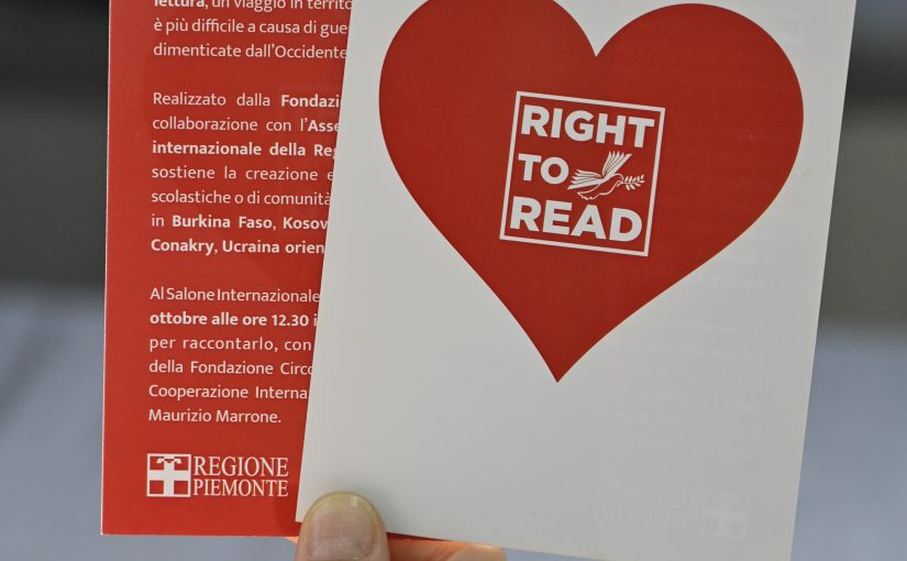 RIGHT TO READ – Leggere è un diritto